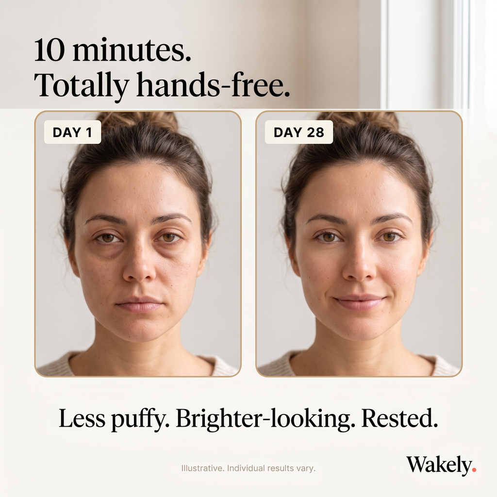 Wakely Eye Reset – Red Light & Microcurrent Under-Eye Patches